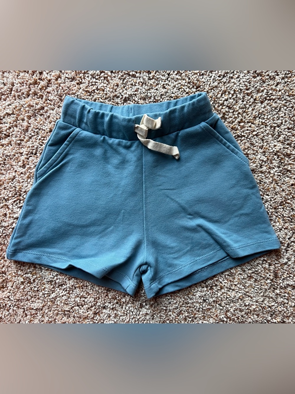 Toddler Walkiddy Organic Cotton Adriatic Blue Shorts